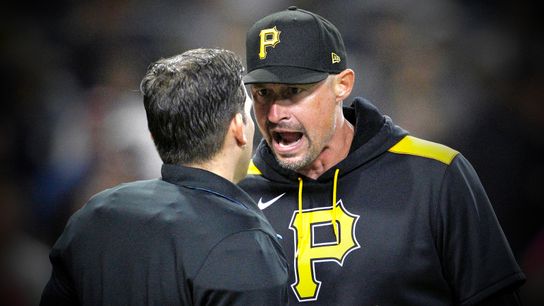 Padres 3, Pirates 2: Blown call = blown gaskets taken in San Diego (Top story). Photo by GETTY